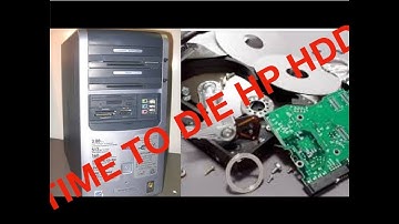 HP 500: Old and forgotten. HDD Destroy?