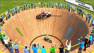 Be the real bike stunt rider in well of death and do crazy stunts. screenshot 4