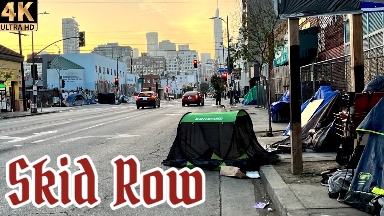 Skid Row Ride Through - Episode 8 | Los Angeles, Ca. USA [4K] - YouTube