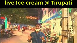 Live Ice Cream At Ice Cream Team ....