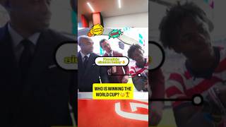 ishowspeed di usir ibra dan henry karena mengatakan ronaldo akan memenangkan piala dunia 😅 #speed