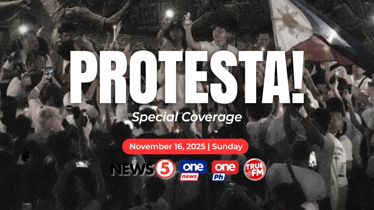 LIVE | 'PROTESTA!' Special coverage of EDSA and Luneta rallies (November 16, 2025) | PART 4