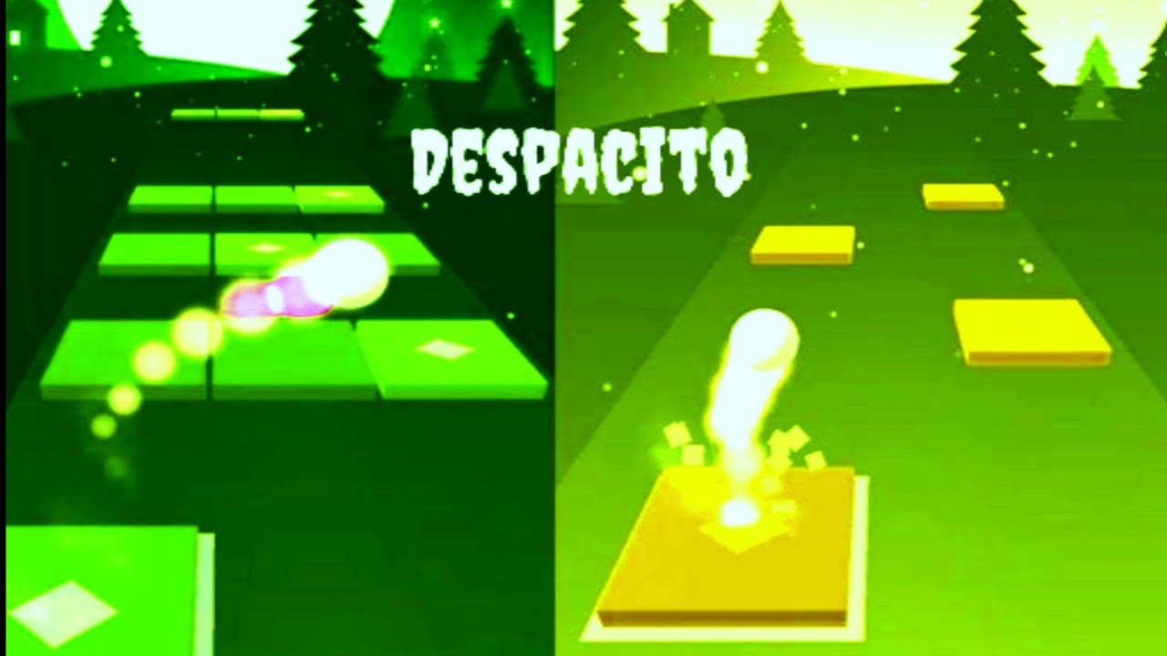 "Despacito" в Tiles Hop 6+ YouTube