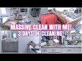 MASSIVELY LONG CLEAN WITH ME MESSY HOUSE TRANSFORMATION EXTREME CLEANING MOTIVATION 2023 