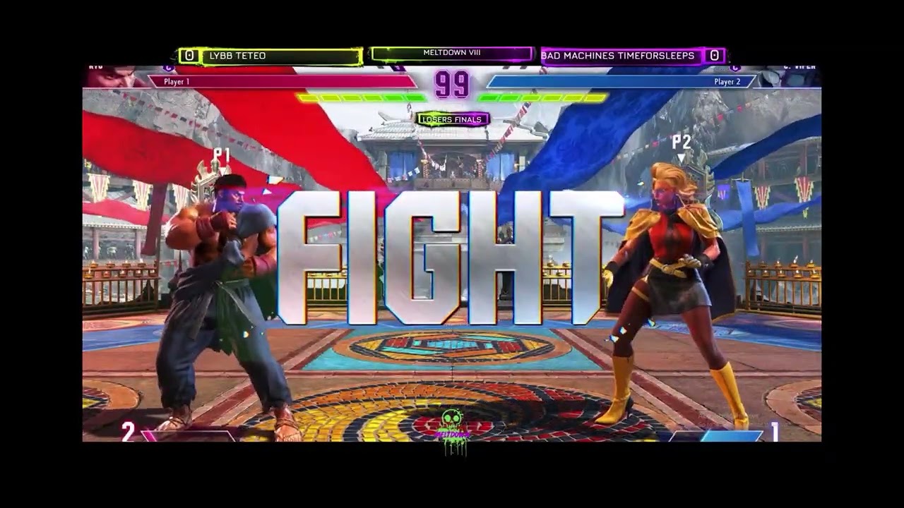 SF6 ryu bracket matches