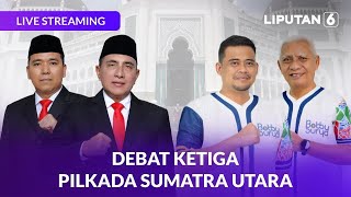 Download lagu Debat Ketiga Pilkada Sumatra Utara | LIVE