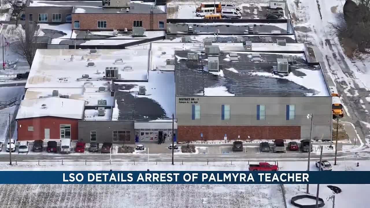 Palmyra teacher exchanged over 13,000 texts with former student before arrest, sheriff office say...