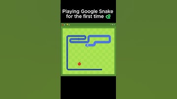 Playing Google Snake for firts time..