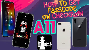 How To Get Passcode On Checkra1n iPhone X/8/8P (A11) Chip