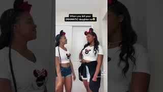 When You Tell Your Dramatic Daughter No mamaandken short viral funny momanddaughter