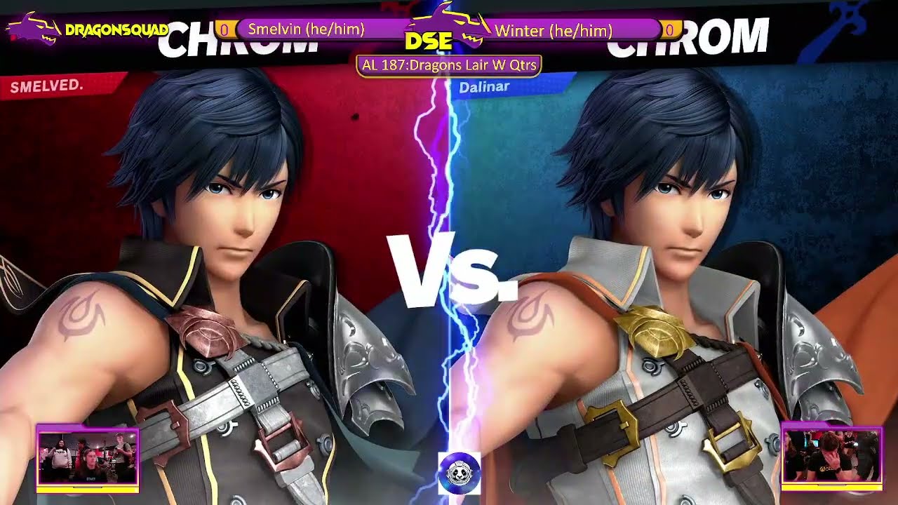 Winter (Chrom) vs Smelvin (Chrom) Arcade Legacy 187 Winners Quarters