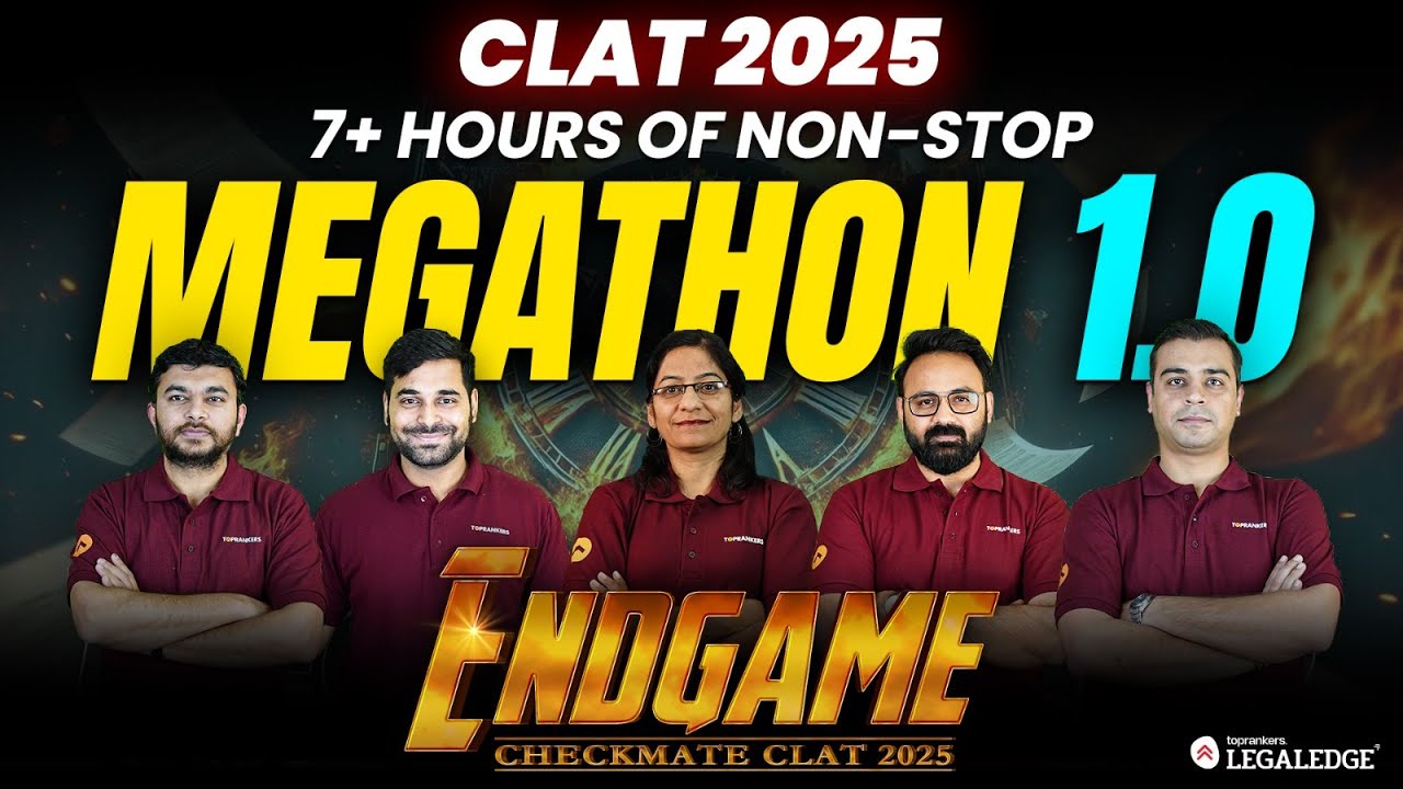 Most Important Questions for CLAT 2025 | Complete Revision Marathon for ...