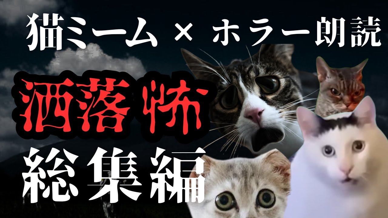 【総集編/作業用】洒落にならない怖い話総集編【猫ミームホラー×ゆっくり朗読】#猫マニ #怖い話 #朗読 #体験談 #ゆっくり