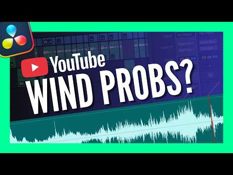 Remove WIND NOISE from your YouTube Videos in DaVinci Resolve