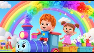 Full Super Fun Color Train 🚂🌈 | Learn Colors with Max & Luna | Fun Train Song for Kids News