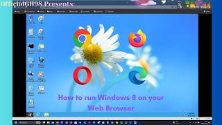 How to run Windows 8 on your Web Browser (WITH VOICE TUTORIAL)
