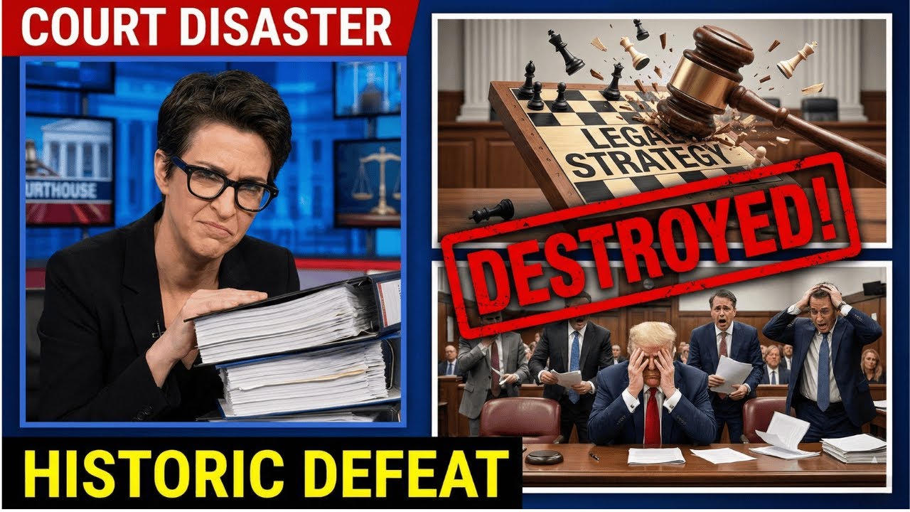 "Trump's Legal Strategy DESTROYED in Court — Historic Defeat Shakes His Team!"
