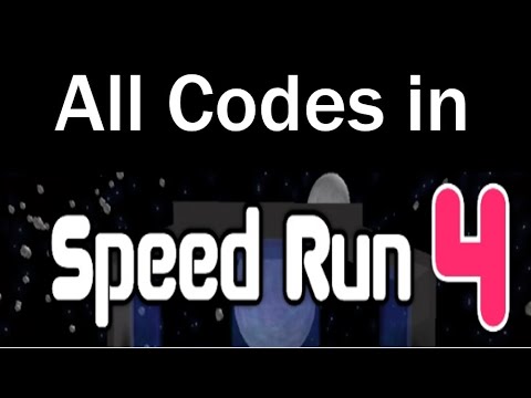 Speed Run 4 Codes Roblox 2020 Youtube - all speed run 4 codes roblox