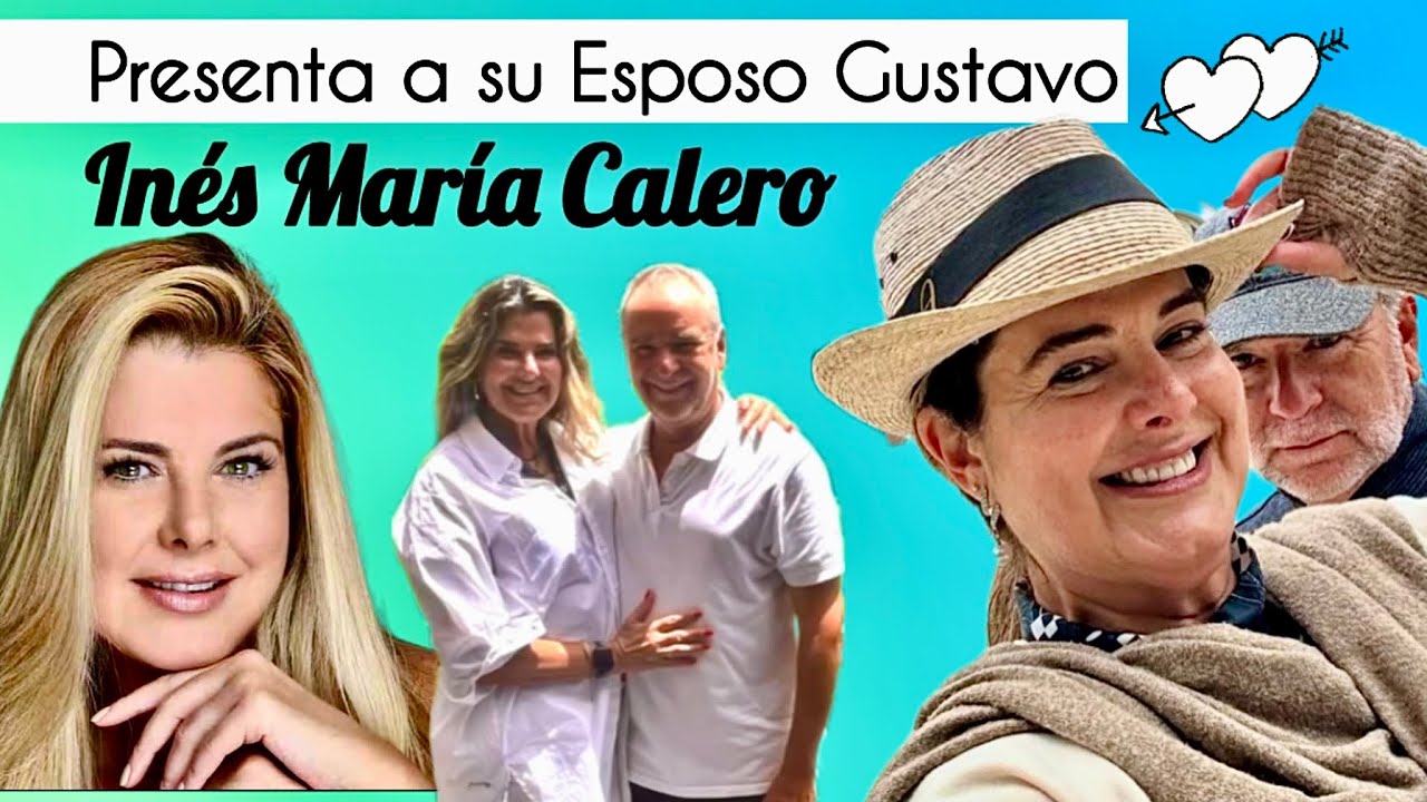 Inés María Calero Muestra al Hombre que La Tiene Radiante de Felicidad ...