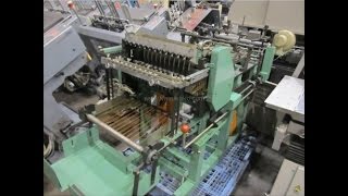 [中古]箸袋自動製造機 "13桁加工,最速135本/分" 株式会社オカベ 製 動作確認BH-130