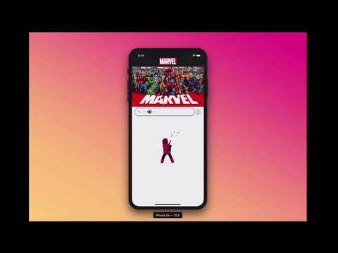 React-Native App Marvel