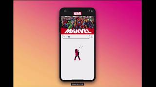 React-Native App Marvel