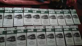 SIM Express Schedules Completed