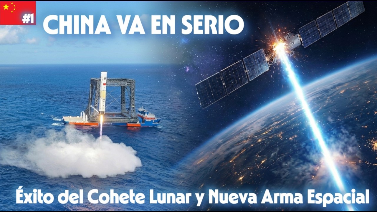 CHINA VA EN SERIO: Éxito del Cohete Lunar y Nueva Arma Espacial