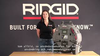 RIDGID KM-1004 FlexShaft®-fräsmaskin | Fullständig översikt och bruksanvisning