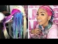 How to do UNICORN HAIR Color!