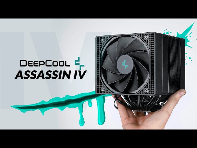 Mega Size Air Cooler: Deepcool Assassin IV CPU Cooler Review & Benchmarks