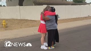Valley woman reunites with CPS worker who changed her life