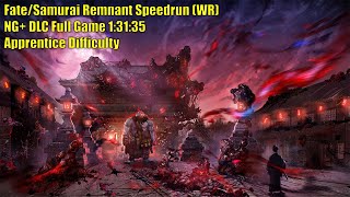 Fate/Samurai Remnant Speedrun (WR) 1:31:35 NG+ DLC Full Game Apprentice