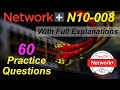 Comptia network certification exam n10008  60 questions with explanations