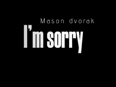 I'm sorry by mason dvorak