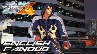 Tekken 4: Jin Kazama Intros & Win Poses (ENGLISH FANDUB)