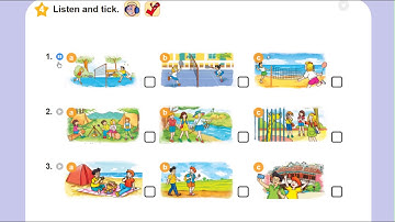 Tiếng anh 5  - Unit 5: Where will you be this weekend?  Lesson 2.