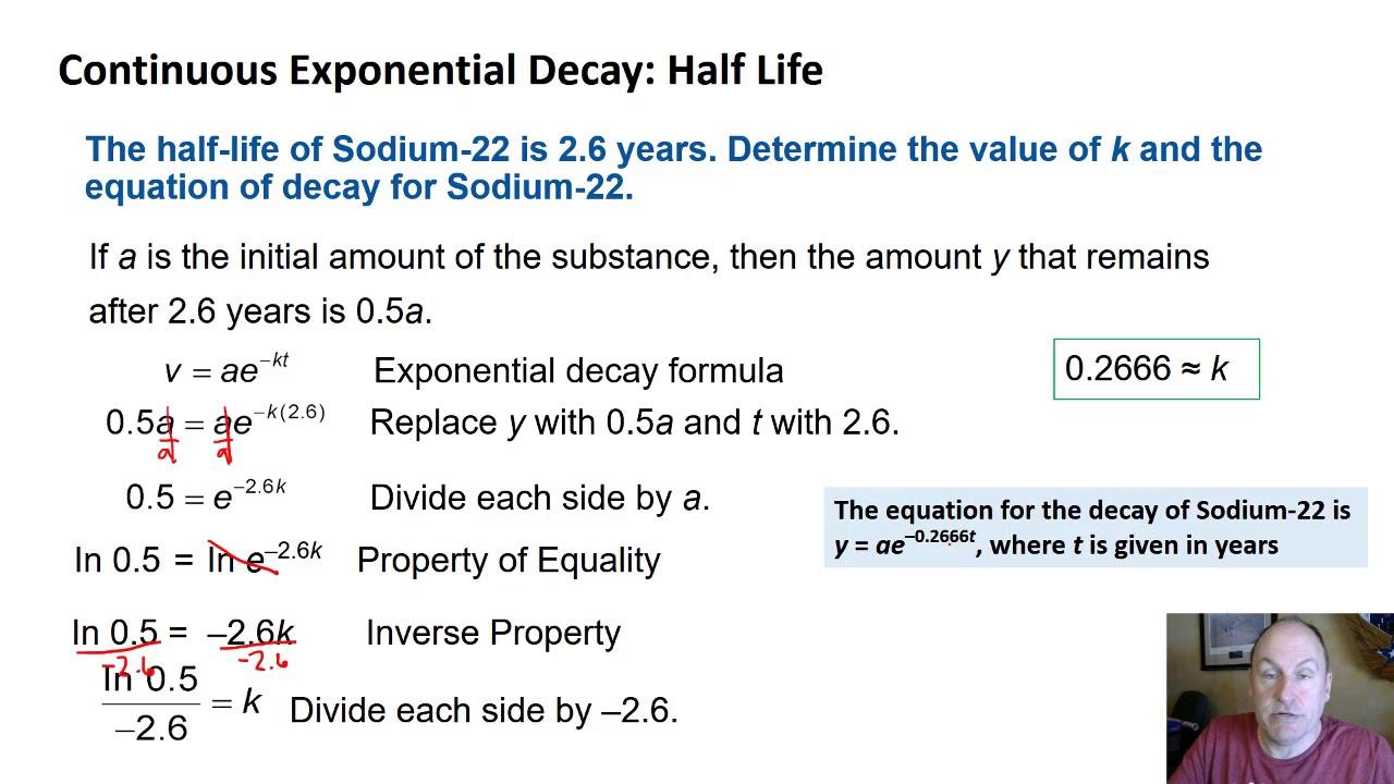 7.8 Using Exponential and Logarithmic Functions - YouTube