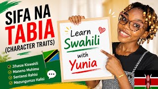| Sifa na Tabia |(Character Traits in Swahili) A1- A2