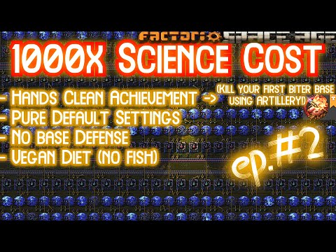 How to Switch OFF Biter Expansion?!? // How Long can you Play Factorio WITHOUT Playing Factorio? #2