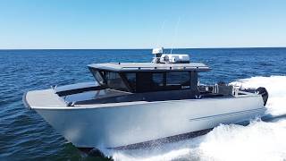 12m High Performance Catamaran Sea Trial – Full Power Test & Top Speed Run