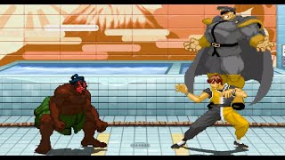 E-Honda -VS- Fei Long | Edge Off The Seat Battle | Street Fighter Mugen