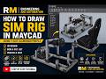 How to Draw a Sim Rig in MayCAD Using T-Slot Aluminium Profile