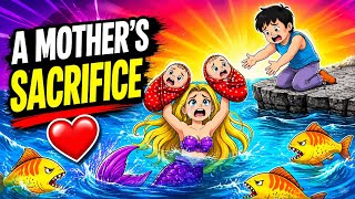 A Mother's Sacrifice to Save Her Babies ❤️ | How To Make Animation Story 