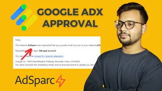 AdSparc Adx Approval 2024 | AdSparc MA 80/20 Account Approval | Free Google Adx Approval