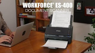Epson WorkForce ES-400 Duplex Document Scanner | Take the Tour