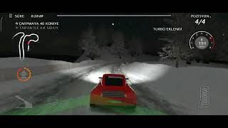 car racing game car racing on icy road(araba yarış  oyunu-buzlu yolda yarış) screenshot 3