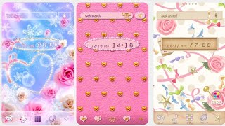 Gyaru style Android mobile themes screenshot 2