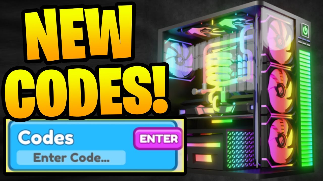 Roblox Custom PC Tycoon codes July 2022 Free rewards