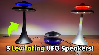 3 Cool Levitating UFO Bluetooth Speakers Compared  👽 Gadgetify